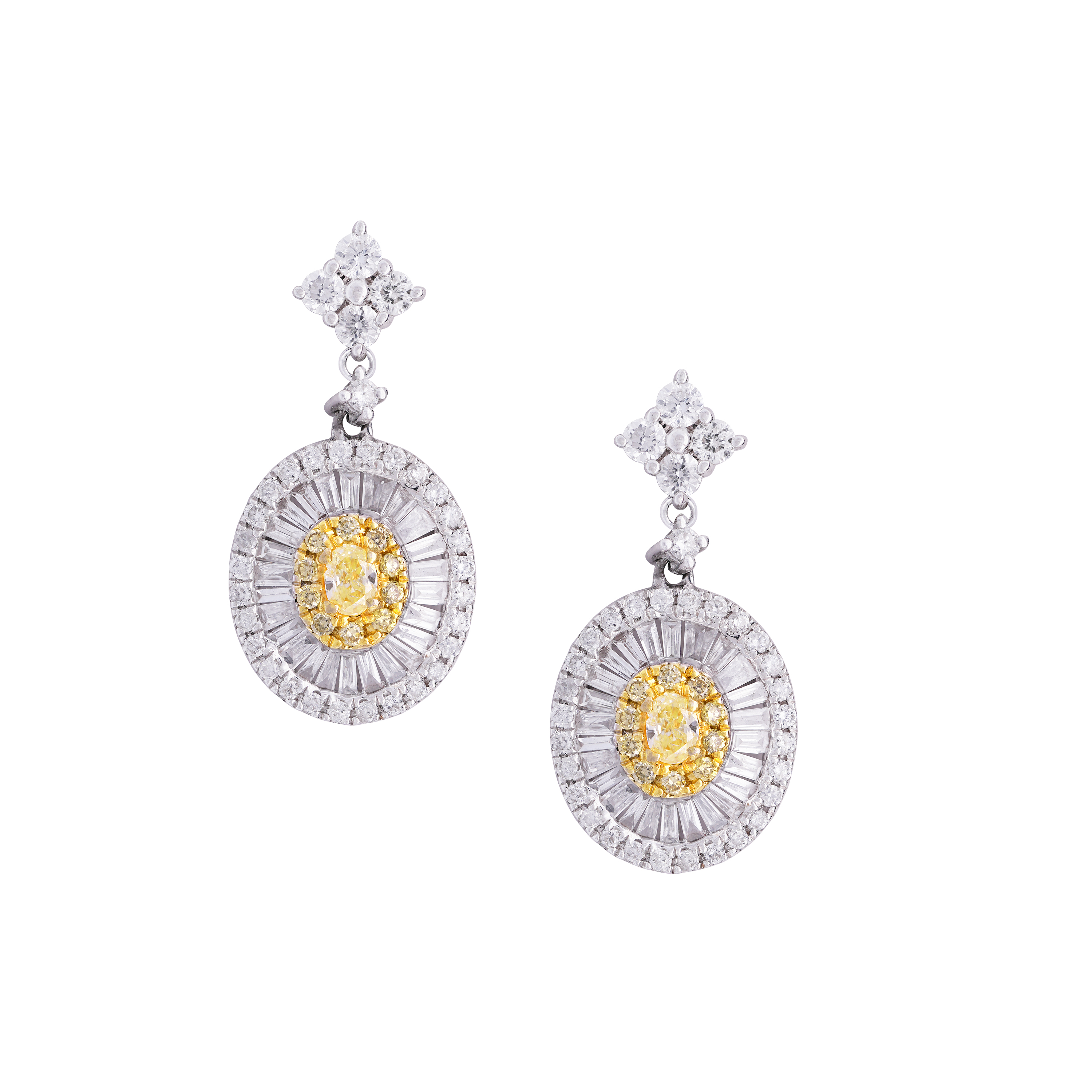 Gilda Fancy Diamond Earrings